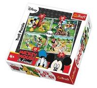 Imagin - 4 Puzzles Mickey - + 4 ans - 35/48/54/70 pièces - Mickey
