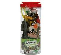 Imagin - Bocal Animaux de La Ferme 23 pièces avec environnement Multicolor G