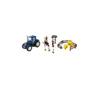 Imagin - Coffret Ferme 1:32 avec tracteur NEW HOLLAND Bleu G