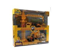 Imagin - Jouet Coffret engins de chantier - Engins Jaune G
