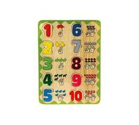 Puzzle Éducatif En Bois - J'apprends À Compter
