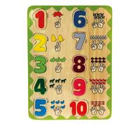 Imagin - Puzzle éducatif en bois - J'apprends à compter