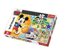 Imagin - Puzzle Mickey L'heure du sport - + 3 ans - 24 pièces Maxi - Mickey Rouge G