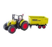 Imagin - Tracteur 1:32 métal CLAAS ARION 540 avec engin agricole Vert G