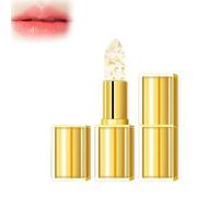Imaginary Lipstick, Transferproof Color-Changing Lipstick, Gold Crystal Color Changing Lips Tick, Color Changing Lipsticks for Women Deep Nourishment (1PCS)