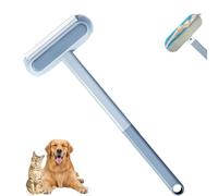 Imaginary Pet Hair Removal Tool, 4 in 1 Reusable Long Handle Pet Hairremoval Brush, Cat Hair Remover furniturePet Hair Remover, Multifunctional Cat Hair Remover for Furniture,Bedding,Car (1 pcs)
