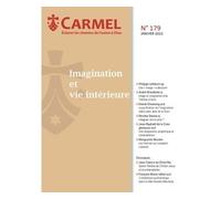 Imagination et vie intérieure Janvier 2022 n°179 - Revue Carmel - Du Carmel Eds - broché - Revue