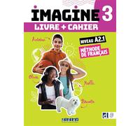 Imagine 3 – Niv. A2.1 – 3 unités – Livre + cahier + didierfle.app – Didier