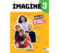 Marie-Noëlle Cocton – Imagine 3 – niv. A2.2 – Livre + didierfle.app – Broché – Didier