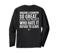 Imagine A Country So Great (Art on Back) Manche Longue