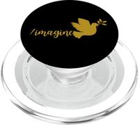 /Imagine AI Design for Peace with a Dove of Peace PopSockets PopGrip pour MagSafe