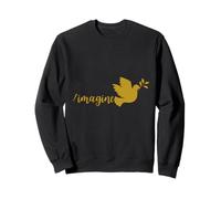 /Imagine AI Design for Peace with a Dove of Peace Sweatshirt