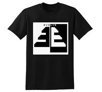 Imagine Dragon Evolve Black Men's T-Shirt Unisex Graphic Printed Tee Crew Neck Unisex Short Sleeve T-Shirt S