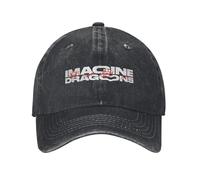 Imagine Dragons Exclusive Warp Hands Casquettes de Baseball Vintage en détresse Denim Rock Band Snapback Chapeau Unisexe Extérieur Réglable Chapeau