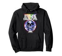 Imagine Dragons Logo Officiel du Groupe de Rock Alternatif Sweat à Capuche