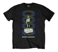 Imagine Dragons - T-Shirt # M Unisex Black # Zig Zag [Import]