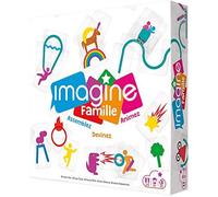 Asmodee - Imagine : Famille - Jeu de Société Créatif et Ludique - pour Adultes et Enfants dès 8 Ans - Jeu D'Ambiance : Assemblez, Devinez, Animez - Idée Cadeau -3 à 8 Joueurs - 30 Min - en Français