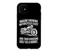 Imagine Motorcycles Exist Chopper Club Motard Biker Moto Coque pour iPhone 11