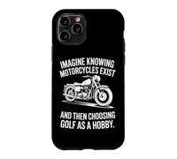 Imagine Motorcycles Exist Chopper Club Motard Biker Moto Coque pour iPhone 11 Pro