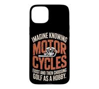 Imagine Motorcycles Exist Chopper Club Motard Biker Moto Coque pour iPhone 15 Plus