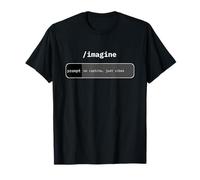 Imagine No Capt Cha, Just Vibes Blague amusante AI T-Shirt
