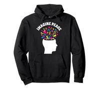 Imagine Peace Colorful Mind Explosion Sweat à Capuche