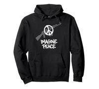 Imagine Peace Symbol Ban Weapons Sweat à Capuche
