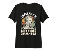 Imagine Que Je suis Alexander Graham Bell T-Shirt Haut de Gamme