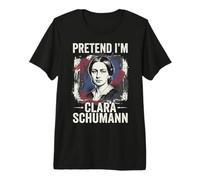 Imagine Que Je suis Clara Schumann T-Shirt Haut de Gamme