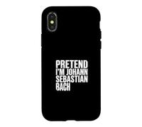 Imagine Que Je suis Jean-Sébastien Bach Coque pour iPhone X/XS