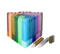 Imagine Studios Lot de 72 stylos à colle à paillettes Couleurs assorties