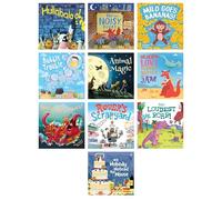 Imagine That Picture Storybooks 10 Books Collection Set (Hullabaloo!, Bubble Trouble, Milo Goes Bananas!, The Noisy Foxes, The Loudest Roar! + More)