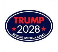 Imagine This Company Trump 2028 Aimant ovale « Navy Keeping America Great » ; aimants amovibles pour voitures, réfrigérateurs, casiers et plus encore, accessoires de voiture élégants, 10,2 x 15,2 cm