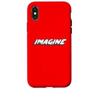 Imagine | Une chanson Une philosophie Une façon de penser Coque pour iPhone X/XS