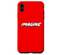 Imagine | Une chanson Une philosophie Une façon de penser Coque pour iPhone XS Max