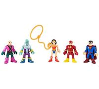 Imaginext BCV33 DC Super Friends - Pack Amis et Méchants Superman Flash Wonder Woman
