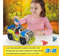 Imaginext Camion De Transport De Dinosaures Et Jeu De Figurines