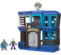 Imaginext DC Super Friends Coffret de Jeu Prison de Gotham avec Figurines Batman et Joker, Jouet pour Enfant dès 3 Ans, HHP81
