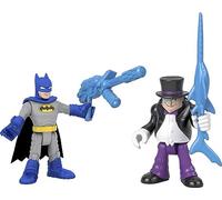 Fisher-Price Imaginext DC Super Friends Figurines Batman & Le Pingouin, Jouet pour Enfant de 3 à 8 Ans, GWP60
