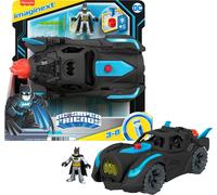 Imaginext DC Super Friends son et lumière Batmobile avec figurine de Batman