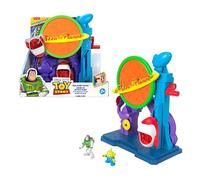Fisher-Price Coffret Imaginext Toy Story Pizza Plane JKW20 – Buzz l’Éclair et Alien 8 cm