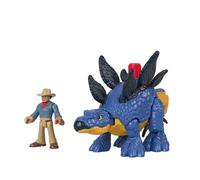 Fisher-Price Coffret Imaginext Stégosaure mobile & Dr Grant, disque d'activation, 3-8 ans