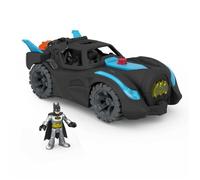 Imaginext Kit de véhicule avec une figurine Batman DC Super Friends et une Batmobile entièrement équipée (30 cm), à Collectionner, Jouet Enfant, Dès 7 ans, HGX96, Multicouleur