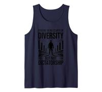 Imaginez avoir peur de la diversité mais pas de la dictature Débardeur