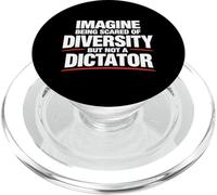 Imaginez Avoir Peur de la diversité mais Pas de la Dictature PopSockets PopGrip pour MagSafe