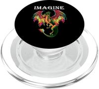 Imaginez être Un Dragon Qui respire Les Ailes Magiques pour garçons et Hommes PopSockets PopGrip pour MagSafe