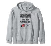 Imaginez Savoir Que Les Motos existent et Ensuite Choisir Le Golf Sweat à Capuche