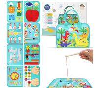 ImaginJoy Busy Board - Jeux éducatifs pour Enfants de 2 Ans. Idéal comme Jouet Fille 2 Ans, inspiré de la méthode Montessori. Un Cadeau Parfait pour éveiller Leur créativité et motricité.