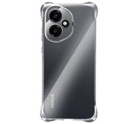 iMak Coque pour Honor 400 Silicone antichoc coins bumper Transparent