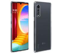 iMak Coque pour LG Velvet Silicone Gel Flexible Protection Fine Légère